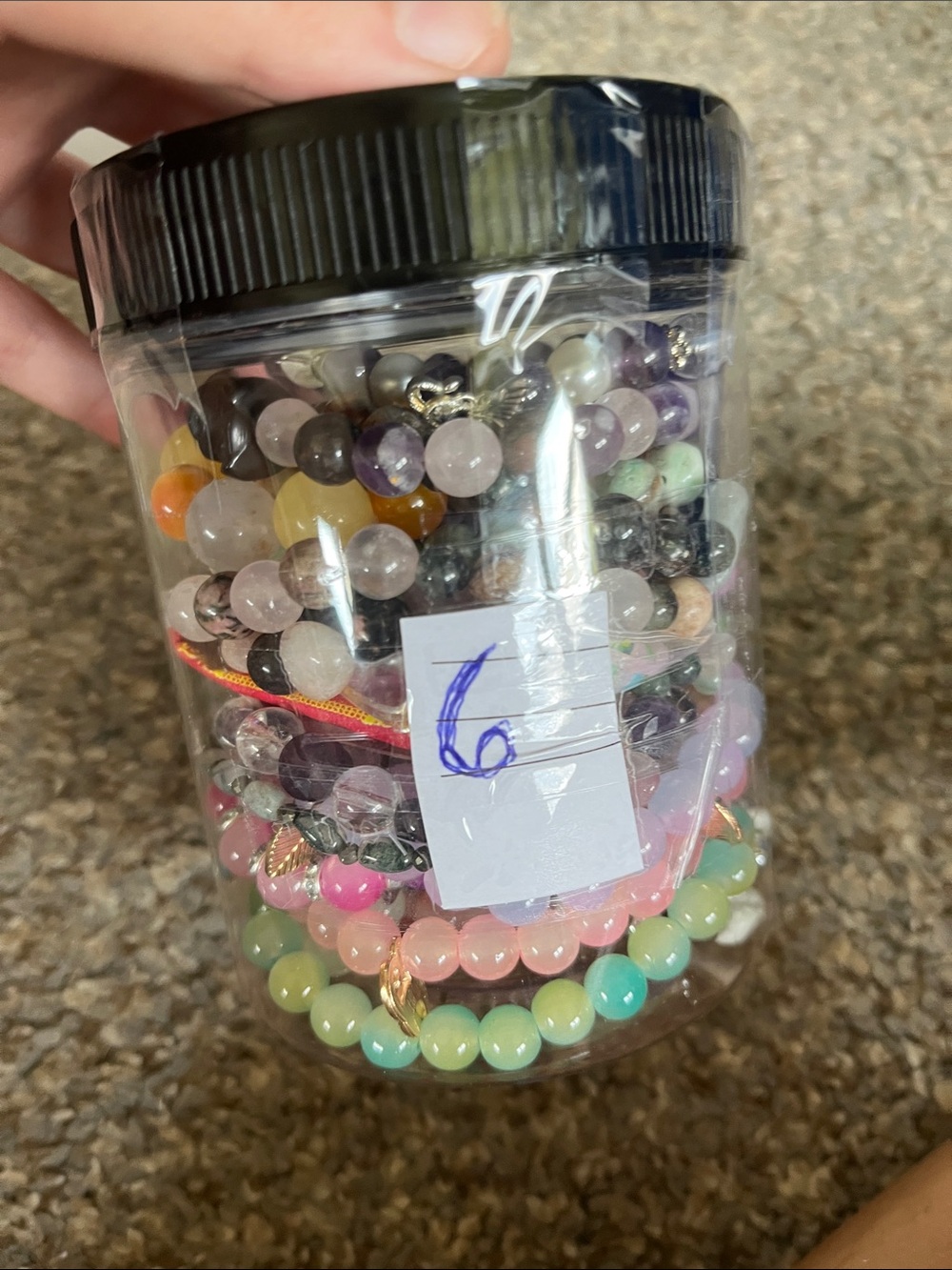 Mystery jewelry jar